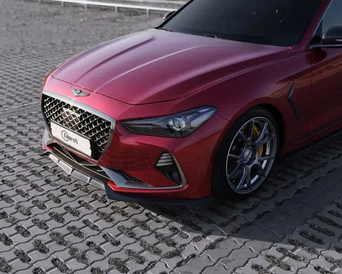 Adro Genesis G70 Carbon Fiber Front Lip V2 1