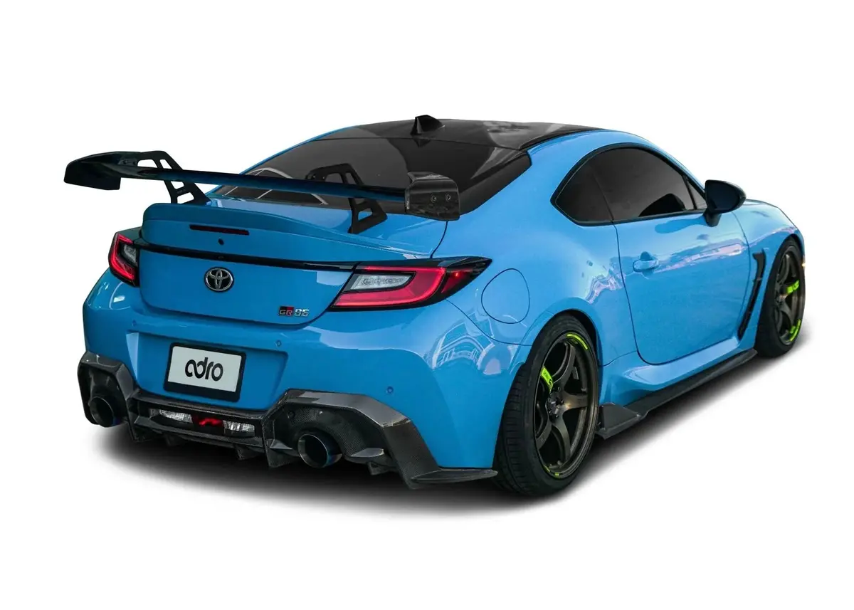 Adro Toyota Gr86 / Subaru Brz At-R1 Swan Neck Wing 1