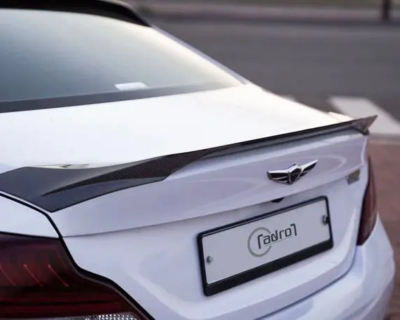 Adro Genesis G70 Carbon Fiber Trunk Spoiler V2 1
