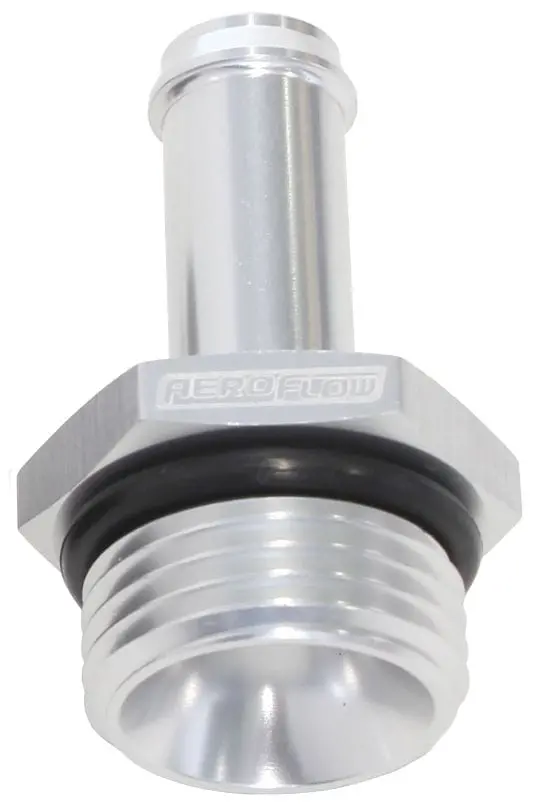 Af414-06-06S Straight Hose Barb: 3/8" To -6 Orb 1
