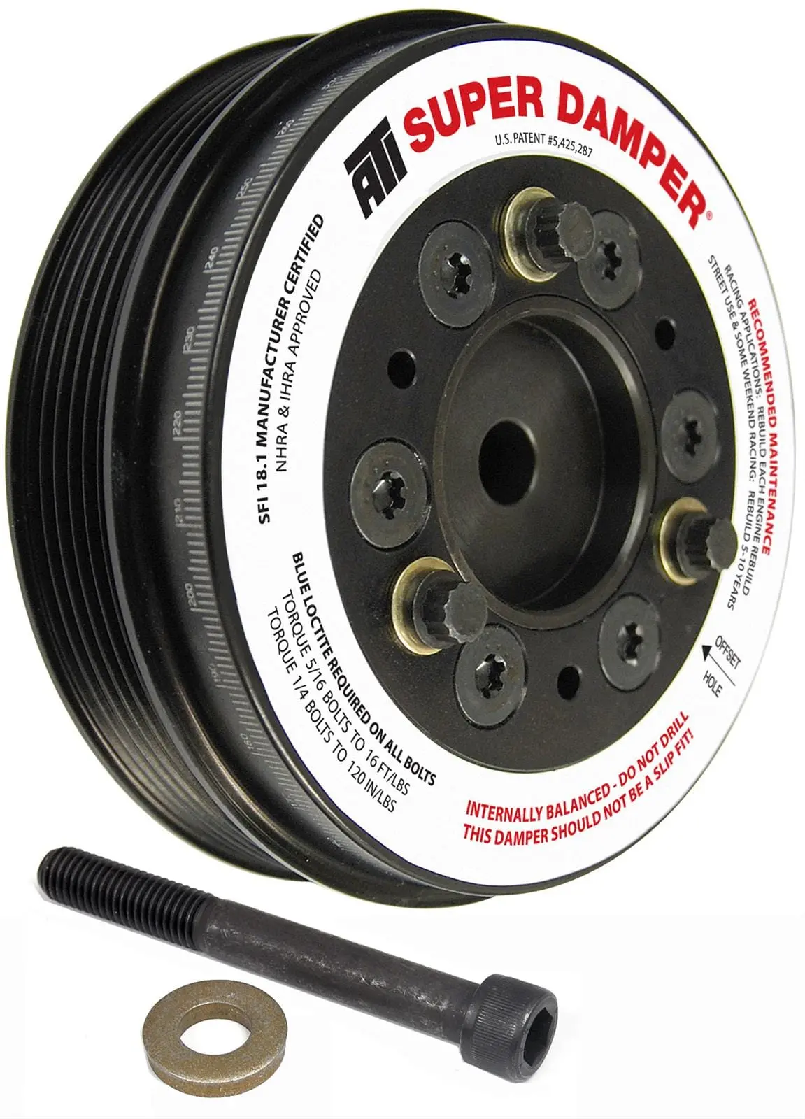 Ati Super Damper Serpentine Harmonic Balancer For High-Performance Engines 1