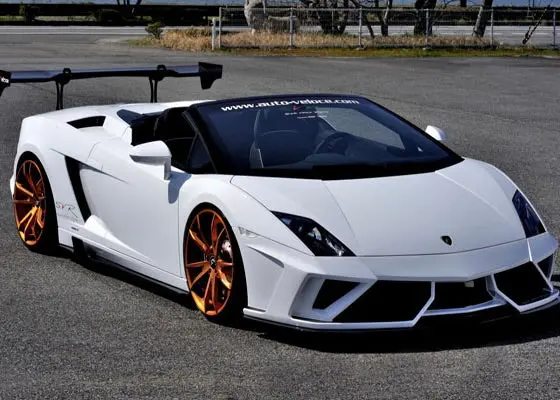 Auto Veloce 2P Front Kit (Carbon) For Lamborghini Gallardo (Svr-G) 1