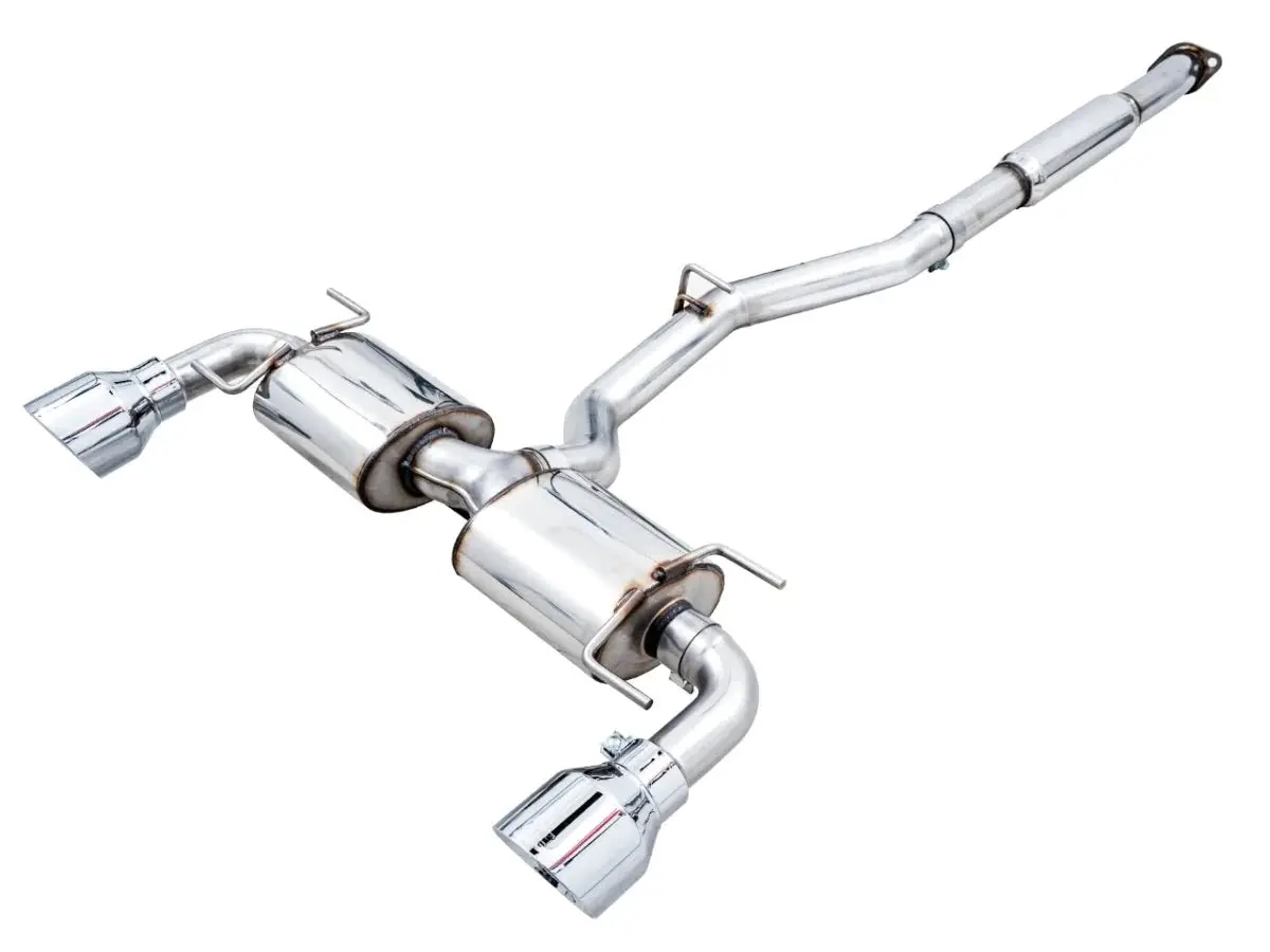 Awe Tuning Touring Addition Catback Exhaust W/ Chrome Silver Tips  2013-2023 Brz / 2017-2021 Toyota 86 / 2022-2023 Gr86 1