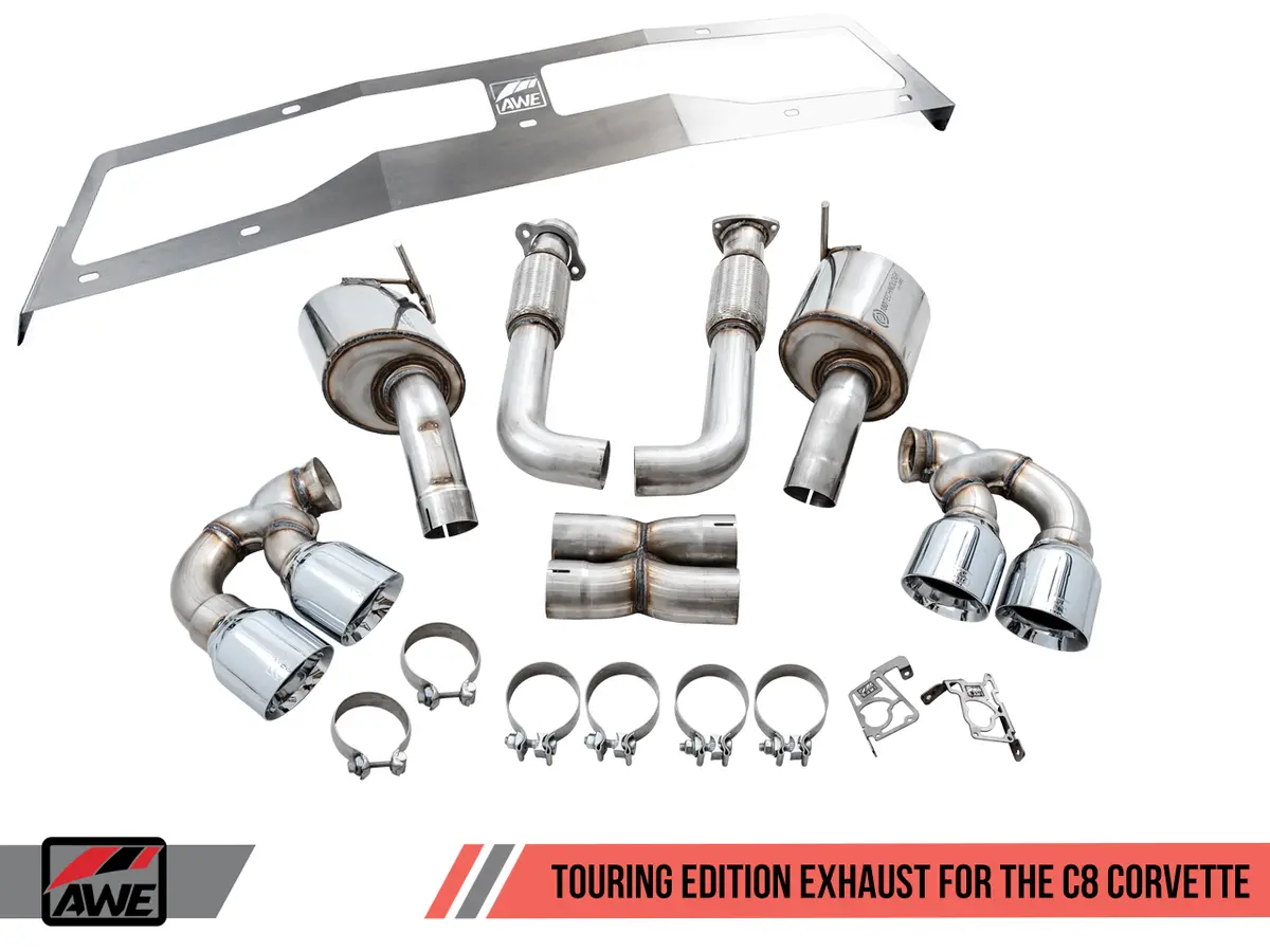 Awe Exhaust For The Corvette C8 - Touring Edition 1