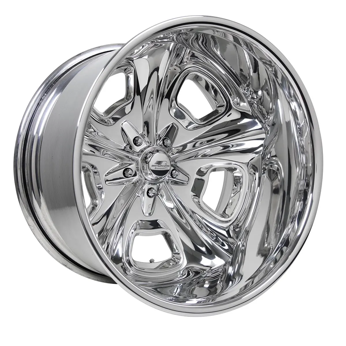 Billet Specialties Vintage Crossover Extreme Polished Custom Wheel – 17X8.5, 5X4.75 1
