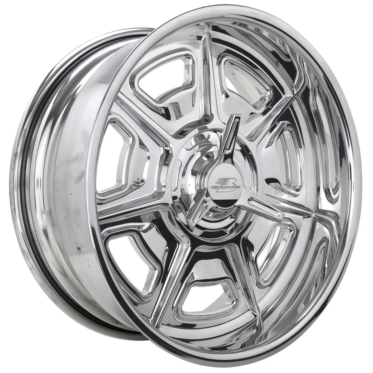 Billet Specialties Monterey Vintage Wheel – Polished Custom 17-Inch Design 1