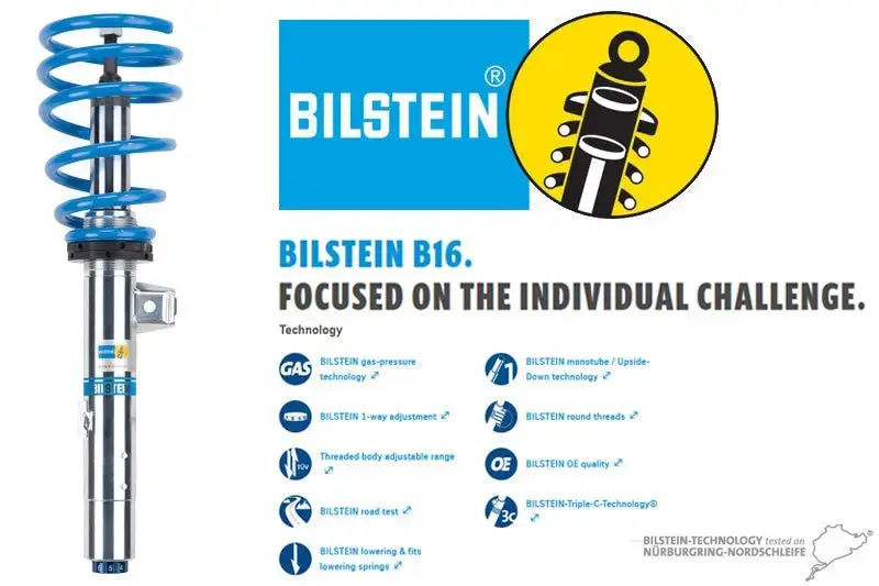 Bilstein B16 Pss10 - Bmw 3 Series E46 M3 Coupe | Convertible 1