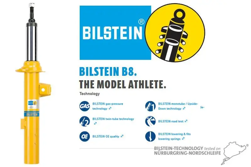 Bilstein B8 Shock Absorber Front - Bmw 5 Series E39 M5 1
