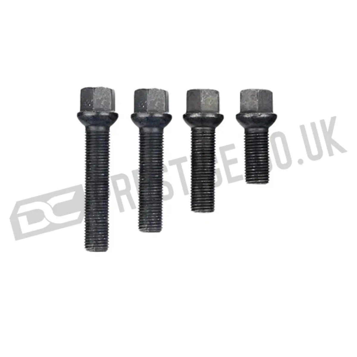Bimecc Steel Wheel Bolts (Black) Radius - Volkswagen Transporter T4/T5/T6 (All Models) (10Pcs) 1