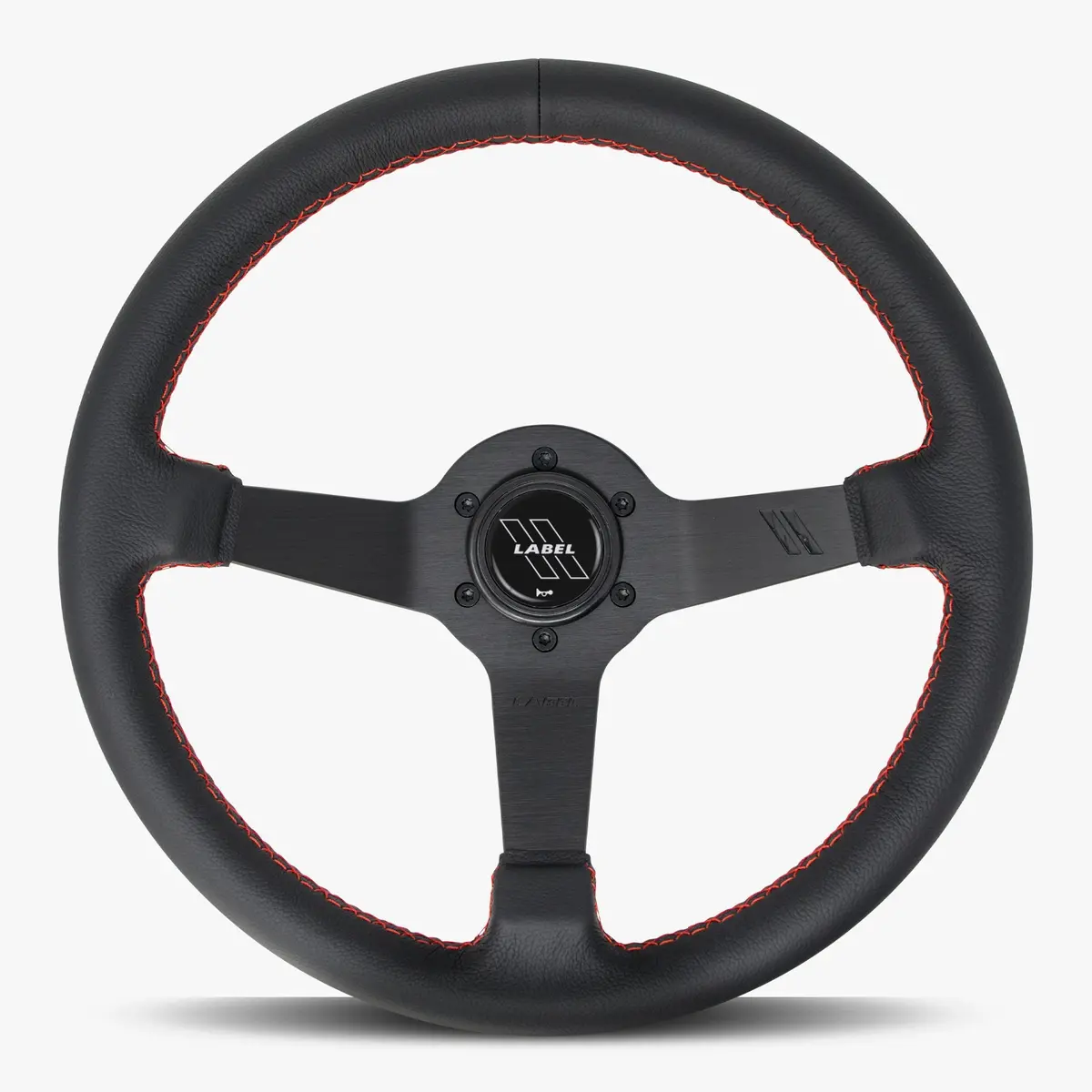 The Classic | Black Leather | Black Spoke | Red Stitch 1