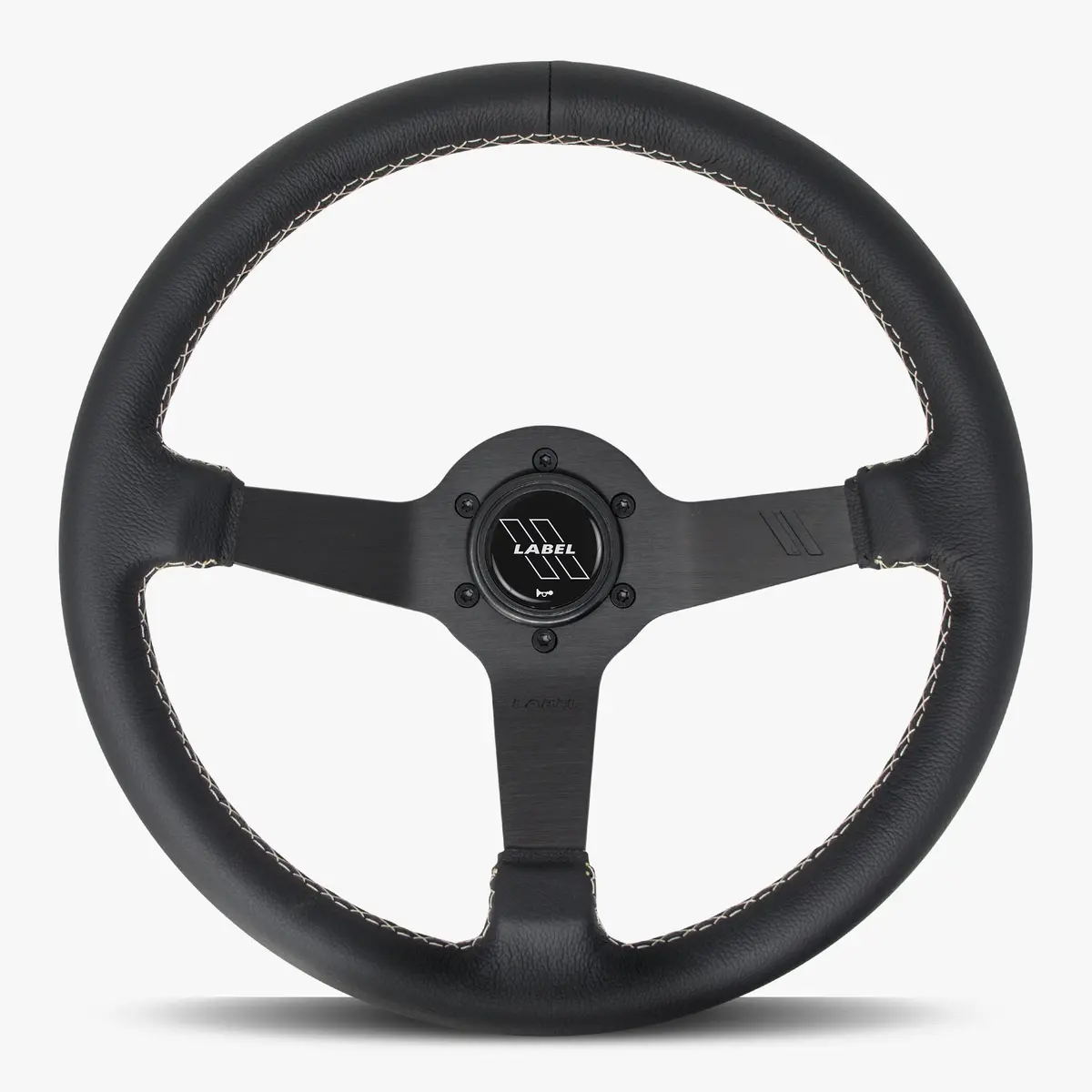 The Classic | Black Leather | Black Spoke | White Stitch 1