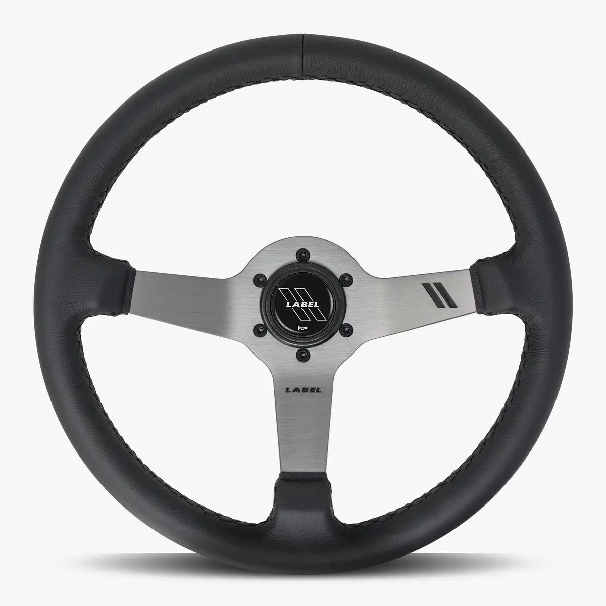 The Classic | Black Leather | Graphite Spoke | Black Stitch 1