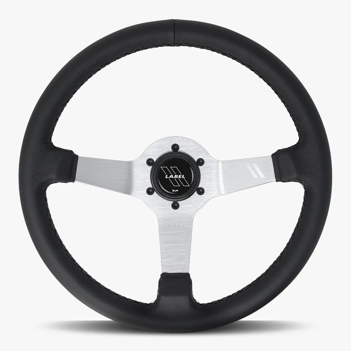 The Classic | Black Leather | Silver Spoke | Black Stitch 1