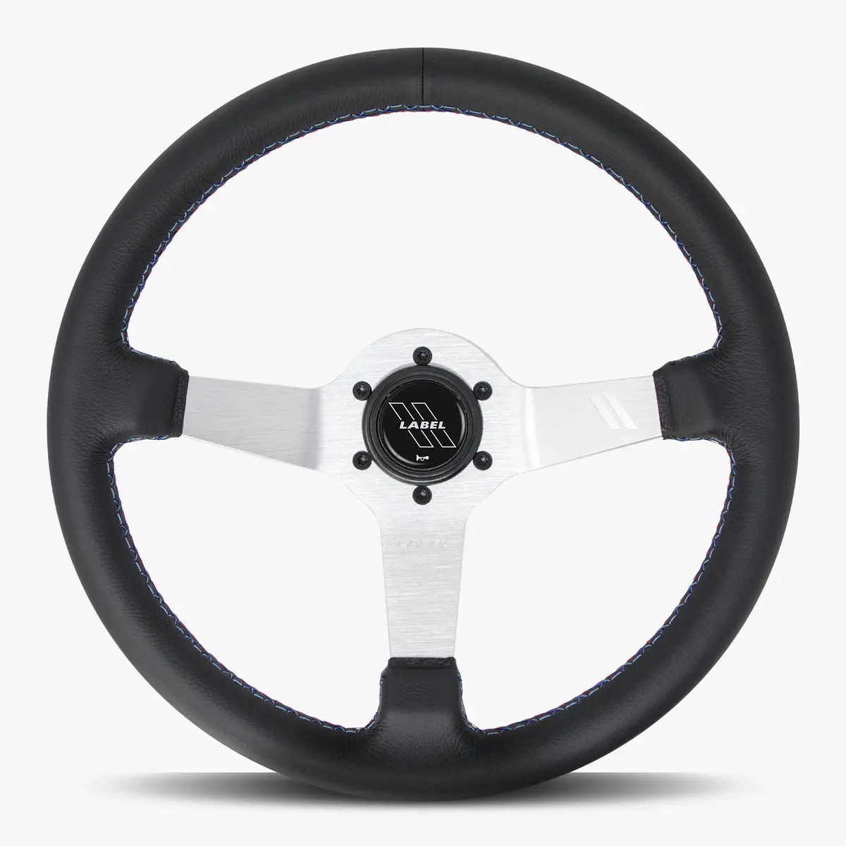The Classic | Black Leather | Silver Spoke | Bavarian Stitch 1