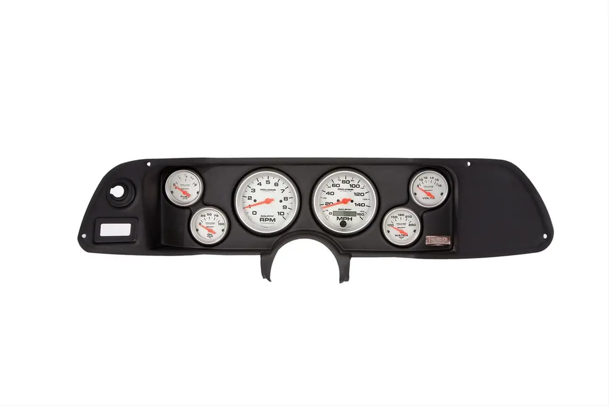 Classic Thunder Road 101701311 Instrument Panel With Autometer Gauges 1