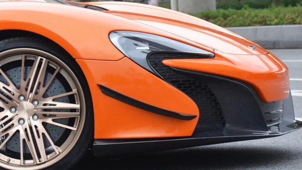 Cmst Tuning Carbon Fiber Front Canards For Mclaren 650S 1