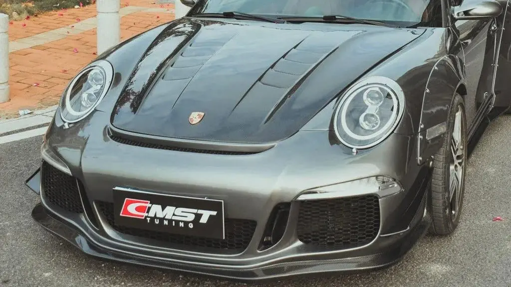 Cmst Tuning Carbon Fiber Hood Bonnet For Porsche 2006-2011 (911) 997 1