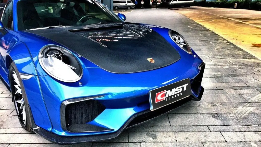 Cmst Tuning Carbon Fiber & Frp Classic Hood For Porsche 911 991 991.1 991.2 Caymen Boxster 981 718 1