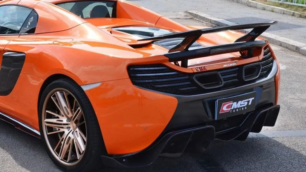 Cmst Tuning Carbon Fiber Rear Diffuser For Mclaren 650S 1