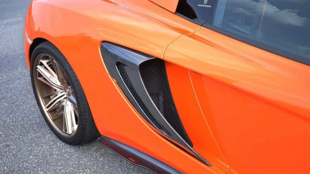 Cmst Tuning Carbon Fiber Rear Fender Side Vents For Mclaren 650S 1