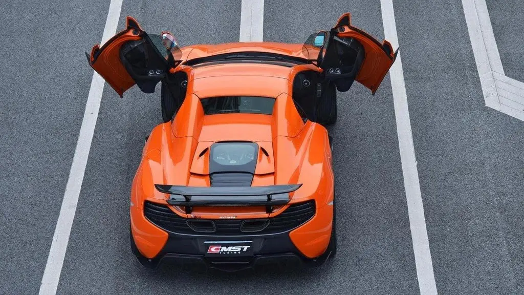 Cmst Tuning Carbon Fiber Rear Louvers For Mclaren 650S 1