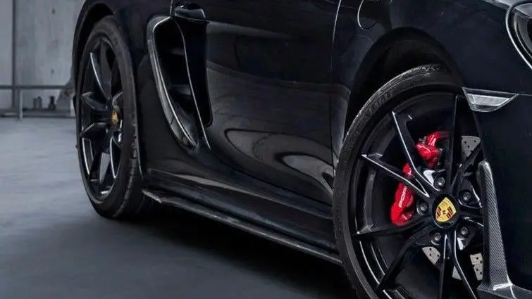 Cmst Tuning Carbon Fiber Side Skirts Ver.1 For Porsche Cayman/Boxster 718 2016-On 1