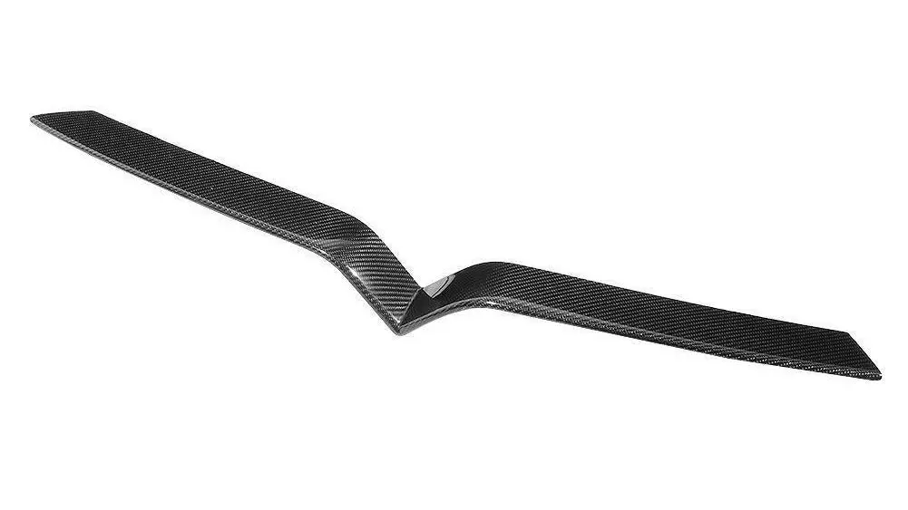 Cmst Tuning Carbon Fiber Front Central Grill Chrome Delete For Tesla Model X 2016-2021 1