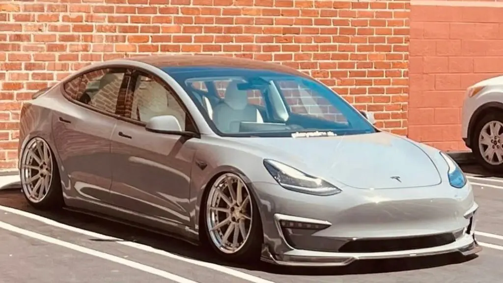 Cmst Tuning Tesla Model 3 Carbon Fiber Front Lip Ver.1 1