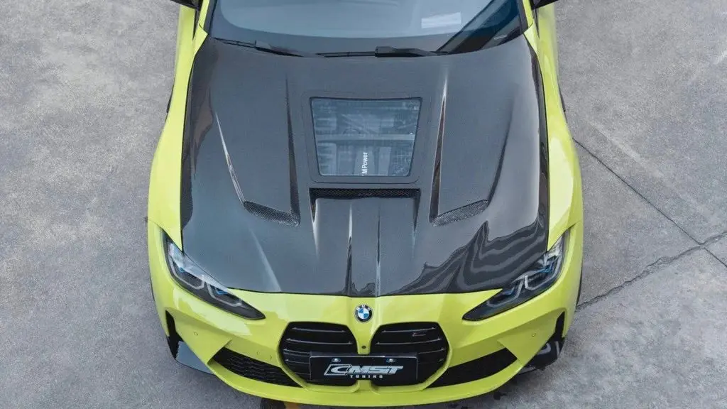 Cmst Tuning Carbon Fiber Clearview Glass Hood Bonnet For Bmw M3 G80 M4 G82 G83 1
