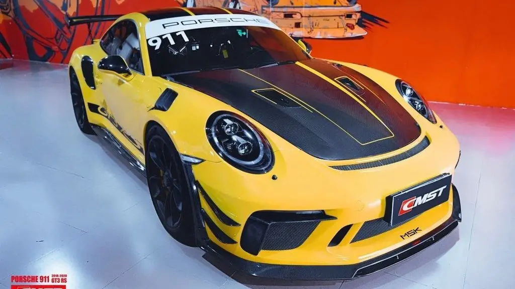 Cmst Tuning Carbon Fiber & Full Frp Front Canards For Porsche 991 991.2 911 Gt3rs Gt2rs 1
