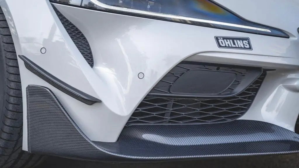 Cmst Tuning Carbon Fiber Front Bumper Canards For Toyota Gr Supra A90 A91 2020-2022 1