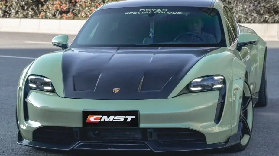 Cmst Tuning Carbon Fiber & Frp Front Lip For Porsche Taycan 9J1 Rwd/4S/Gts/Turbo S 1
