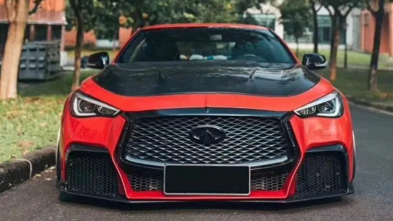Cmst Tuning Carbon Fiber Full Body Kit For Infiniti Q60 To Project Black S Concept 2017-2022 1