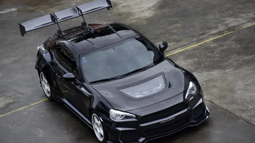 Cmst Tuning Carbon Fiber Hood V 4 See-Through Transparent Plexiglass For Toyota 86 Gt86 Scion Frs Brz 2013-2020 1