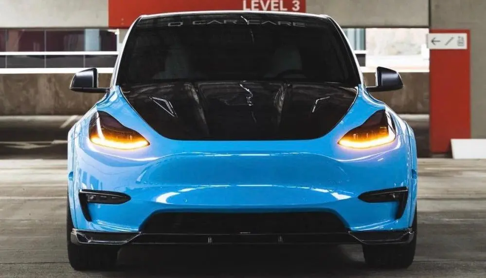 Cmst Tuning Carbon Fiber Hood Ver.2 For Tesla Model Y 1
