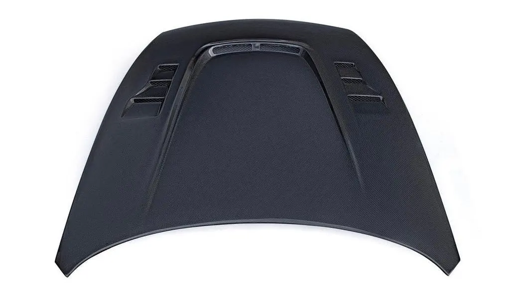 Cmst Tuning Carbon Fiber Hood With 3 Vents Ver.2 For Nissan 370Z Z34 Fairlady Z Vented 1