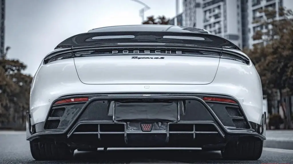 Cmst Tuning Carbon Fiber & Frp Rear Diffuser For Porsche Taycan 9J1 Turismo Rwd/4S/Gts/Turbo/Turbo S 1