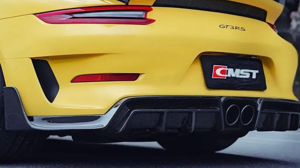 Cmst Tuning Carbon Fiber & Frp Rear Diffuser For Porsche 991.2 911 Gt3rs 2017-2019 1