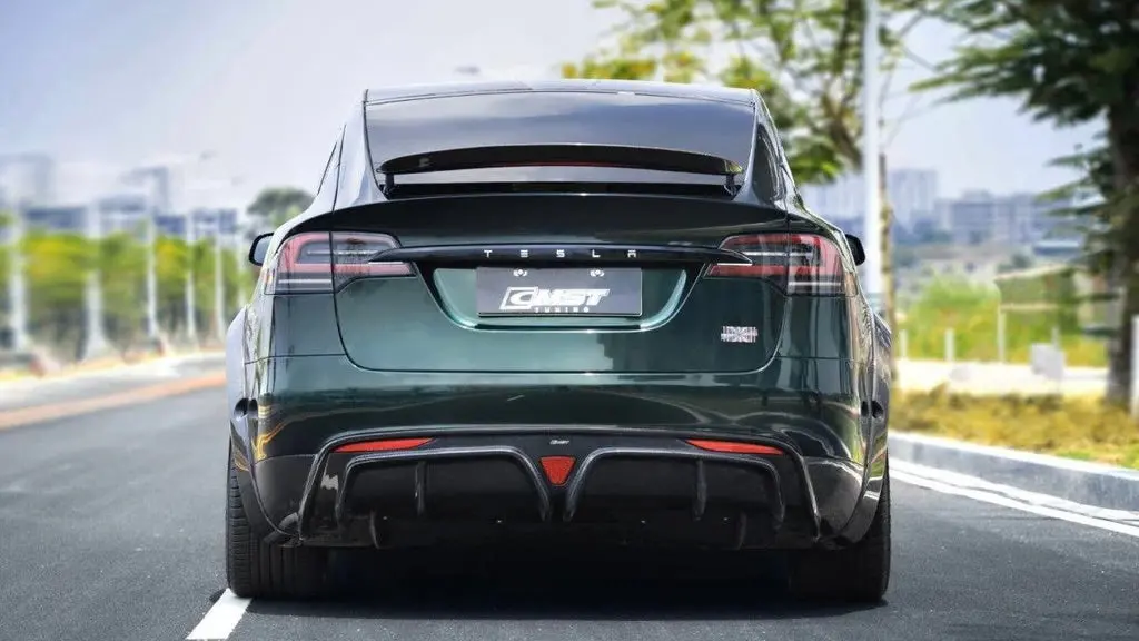 Cmst Tuning Carbon Fiber Rear Diffuser For Tesla Model X 2022-On 1