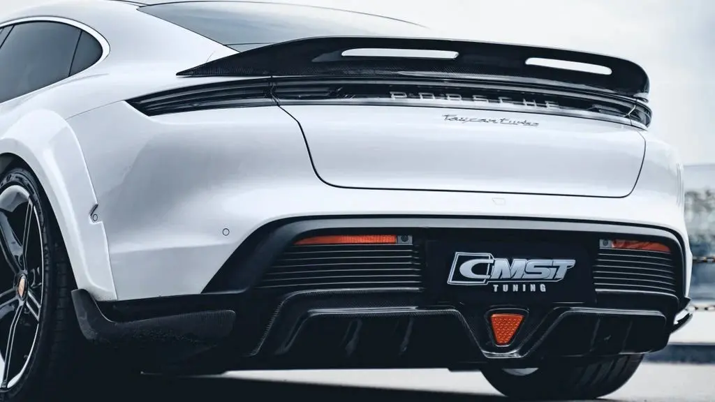 Cmst Tuning Carbon Fiber & Frp Rear Spoiler For Porsche Taycan 9J1 Rwd/4S/Gts/Turbo S 1