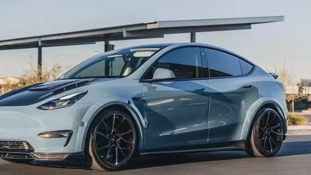 Cmst Tuning Carbon Fiber Side Skirts Ver.1 For Tesla Model Y 1