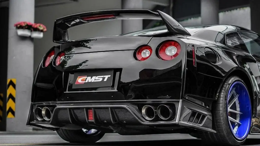 Cmst Tuning Facelift Conversion Rear Bumper & Rear Diffuser For Nissan Gtr Gt-R R35 2008-2022 1