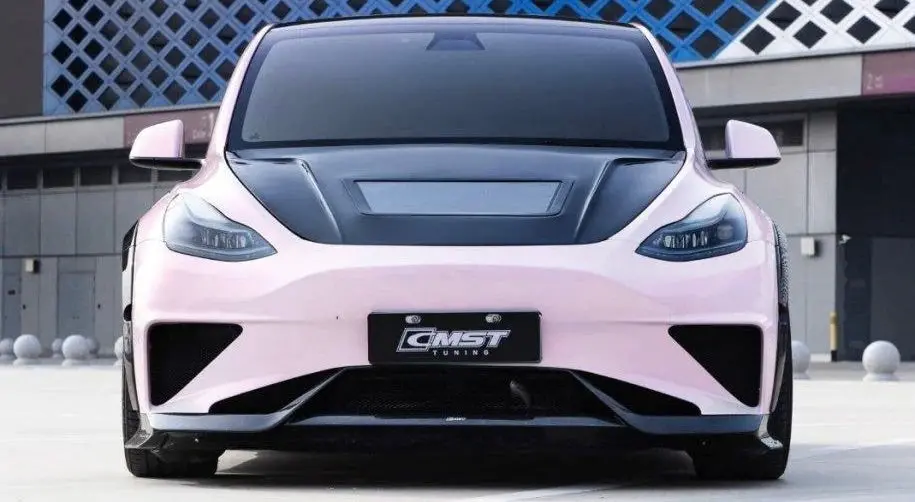 Cmst Tuning Front Bumper & Lip Ver.2 For Tesla Model Y 1
