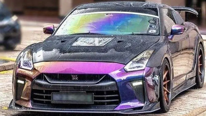 Cmst Tuning Nissan Gtr Gt-R R35 2008-2016 Carbon Fiber Tempered Glass Transparent Hood Window See Through 1