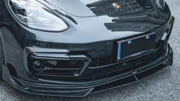 Cmst Tuning Carbon Fiber & Frp Front Lip For Porsche Panamera 971 971.2 Rwd/Base/4/4S 1