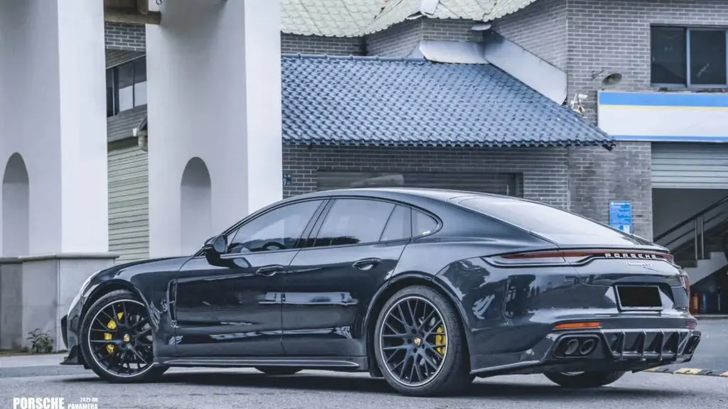 Cmst Tuning Carbon Fiber & Frp Side Skirts V2 For Porsche Panamera 971 971.1 971.2 Gts/Turbo S 1