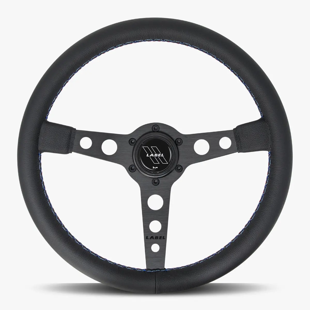 The Daytona | Black Leather | Black Spoke | Bavarian Stitch 1