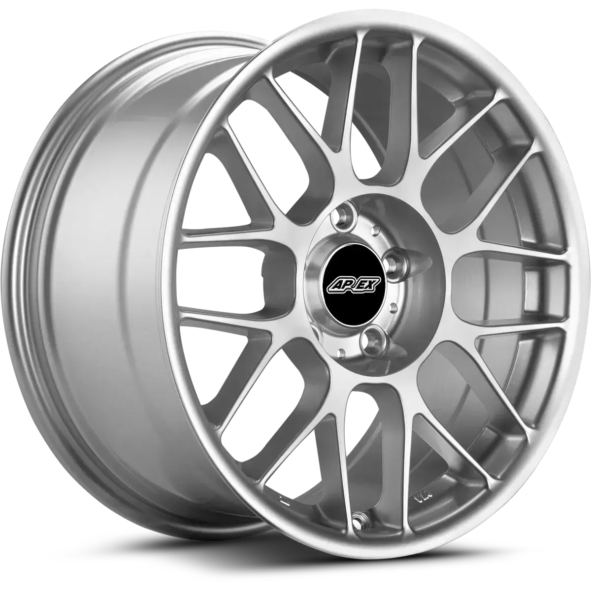 Apex Arc-8 Alloy Wheel Race Silver 1