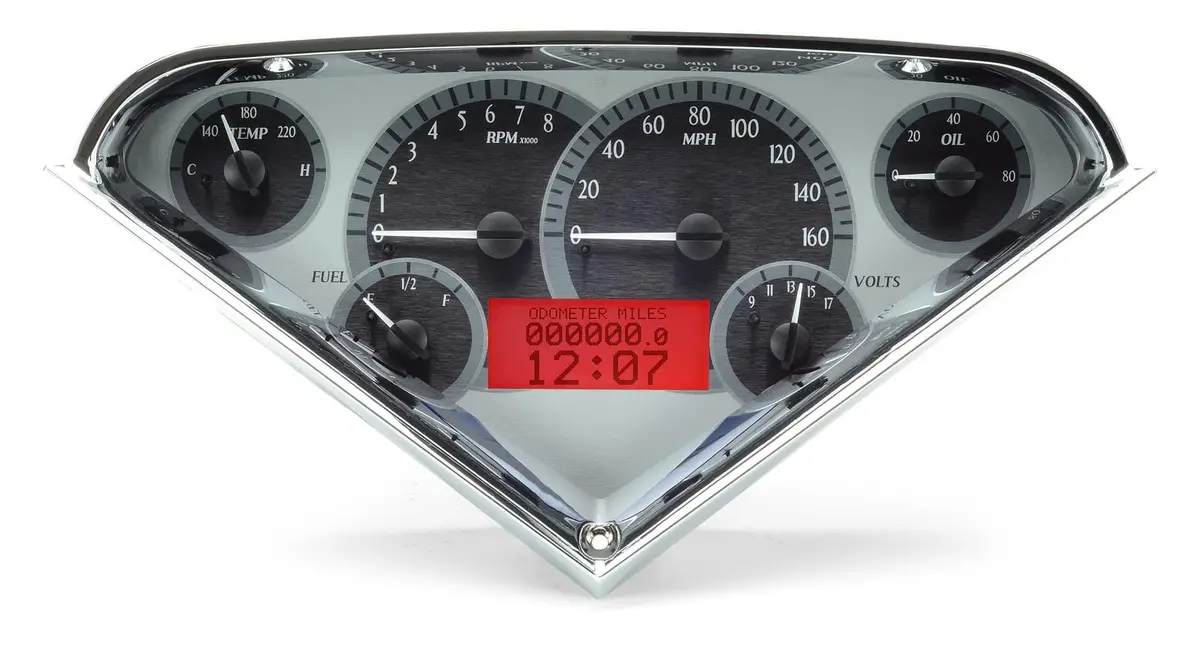 Dakota Digital Vhx-55C-Pu-K-W Direct-Fit Analog Gauge System 1
