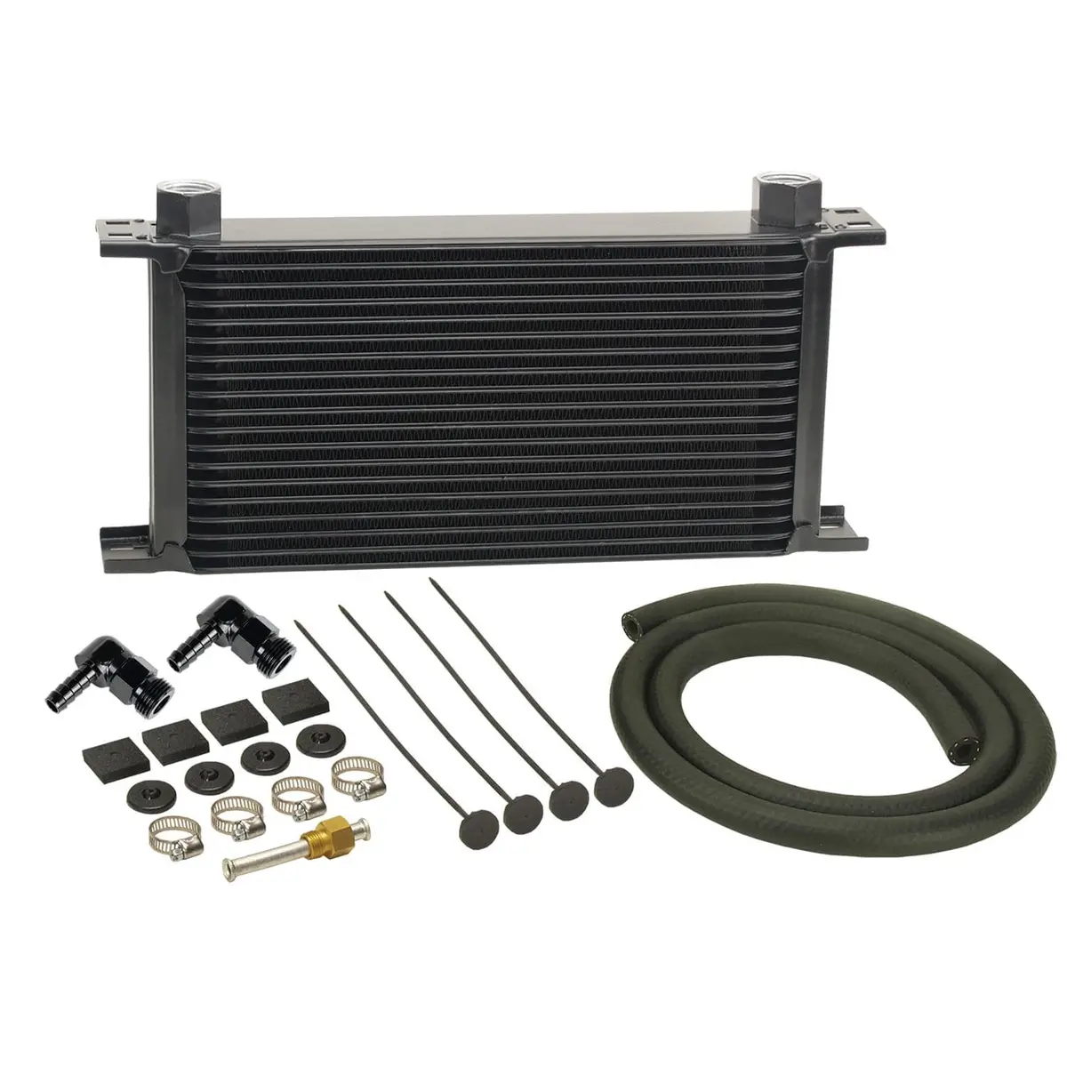 Derale 13413 Stacked-Plate Transmission Or Power Steering Fluid Cooler 1